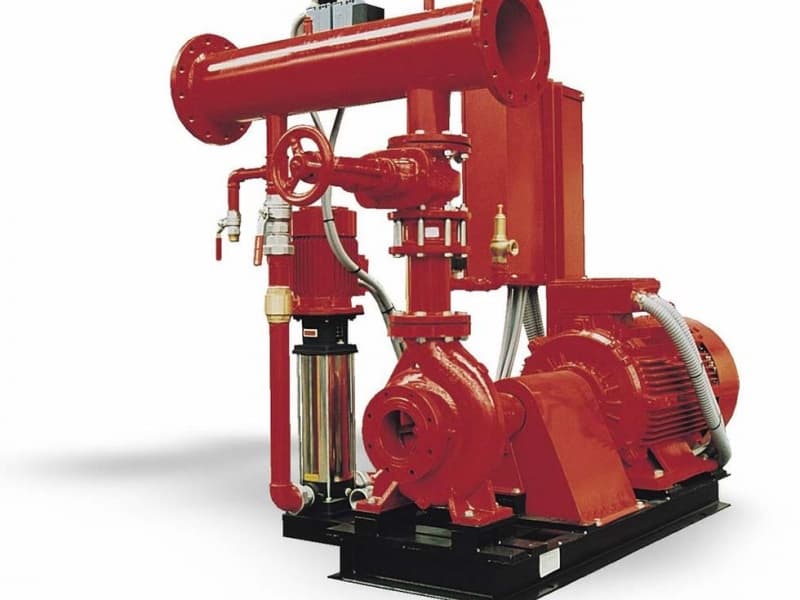 Pumping stations, technological, hydrant, sprinkler