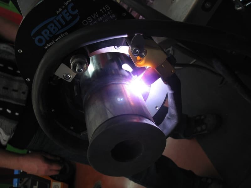 Orbital welding